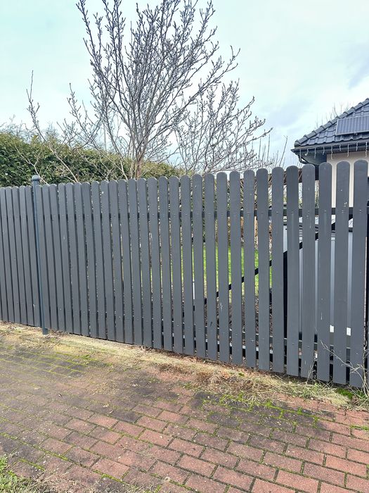 Przęsła ogrodzeniowe +brama +furtka