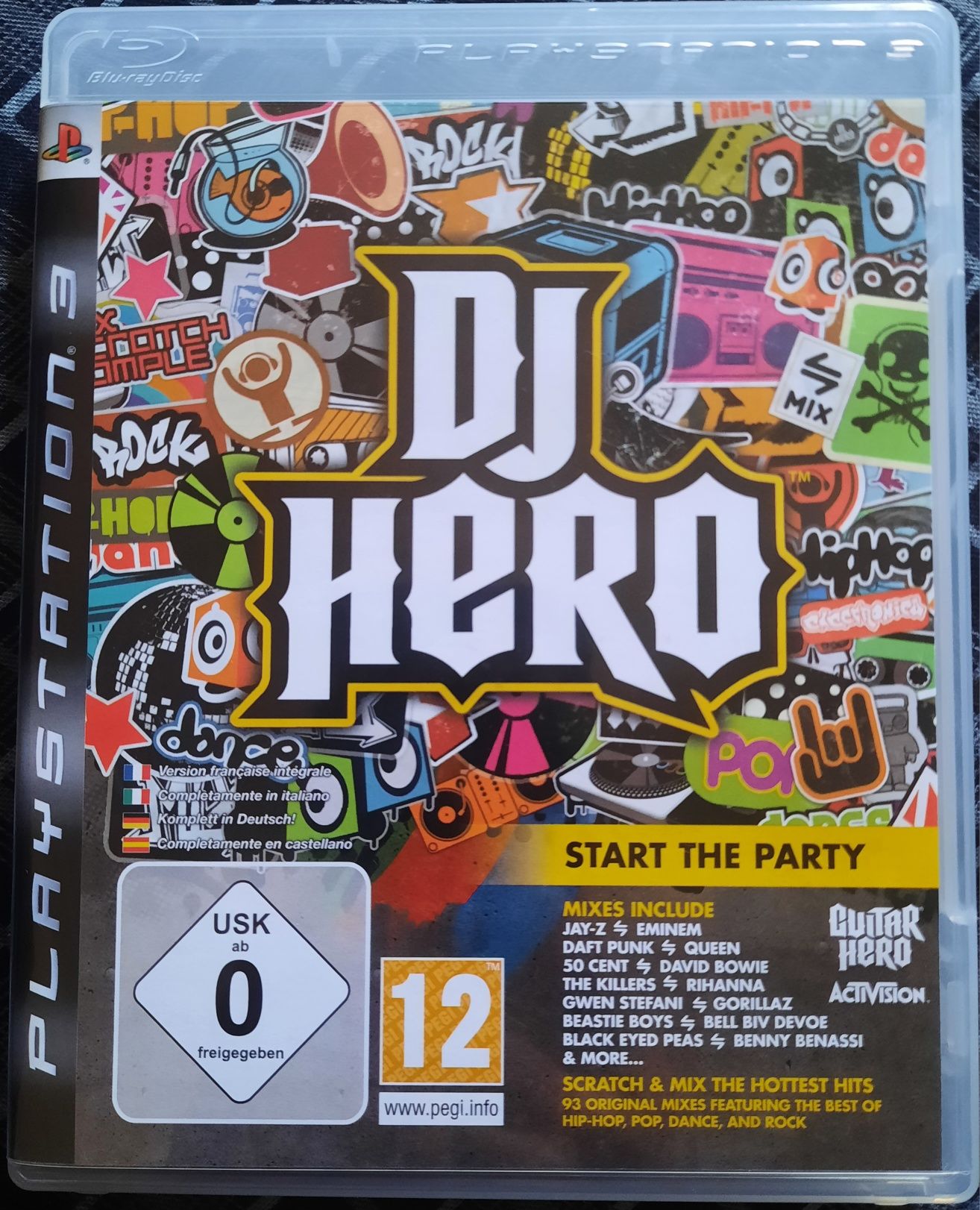 Dj hero para ps3