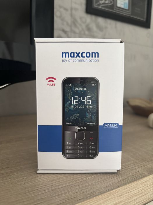 Telefon dla seniora Maxcom 334