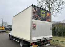 Kontener z windą + owiewka Iveco Daily
