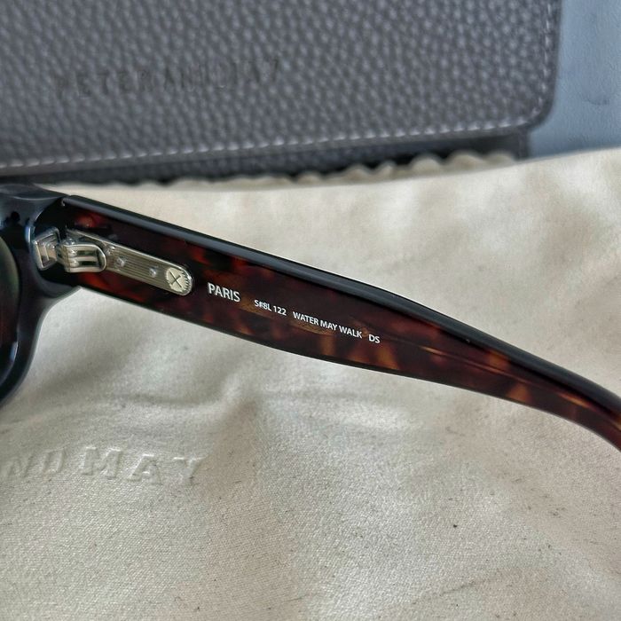 Сонцезахисні окуляри унісекс прямокутні коричневі Peter and May