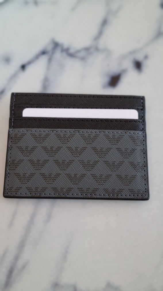 Nowy portfel card holder Emporio Armani oryginał