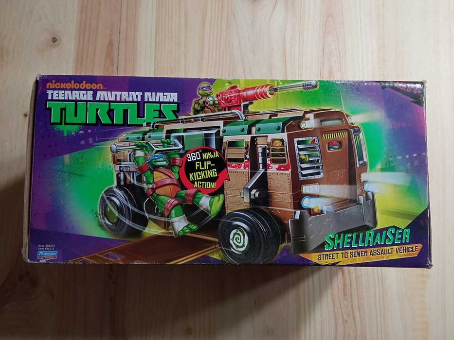 Caixa Teenage Mutant Ninja Turtles Shellraiser