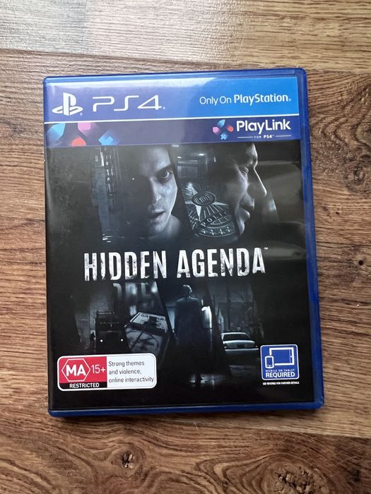 Gra PS4 / PS5 Ukryty Plan Hidden Agenda PL jak nowa