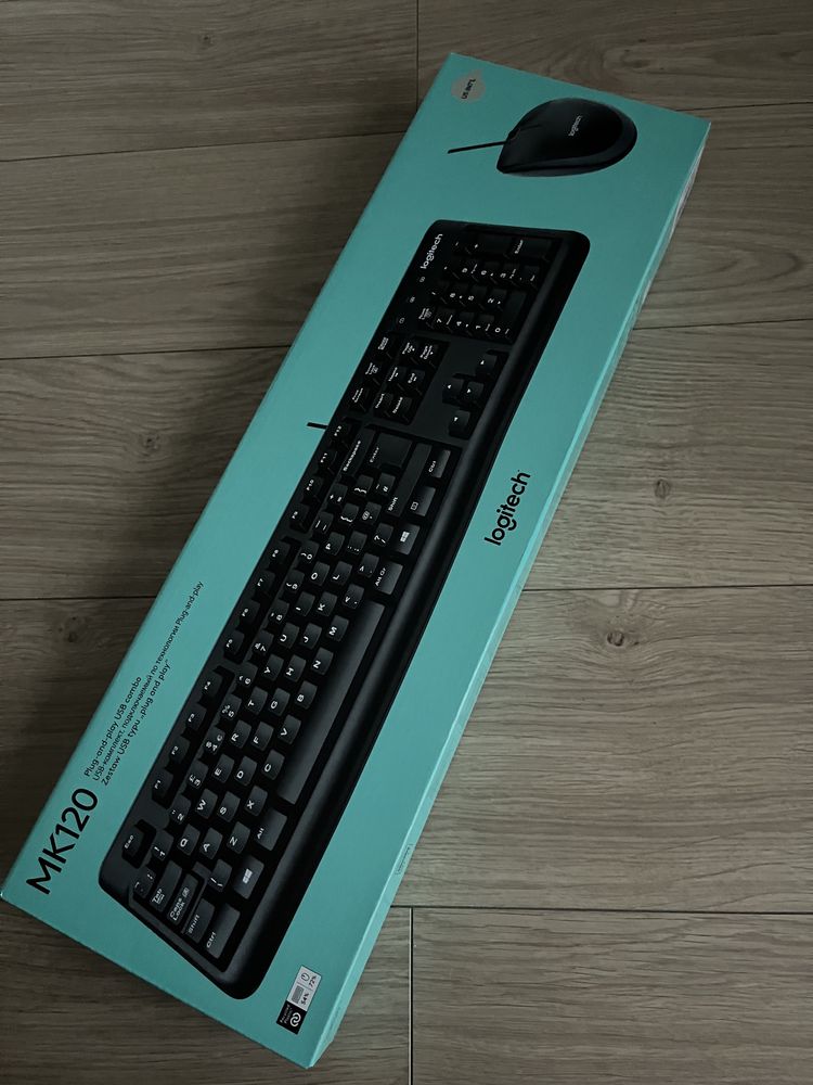 Zestaw mysz plus klawiatura Logitech NOWE