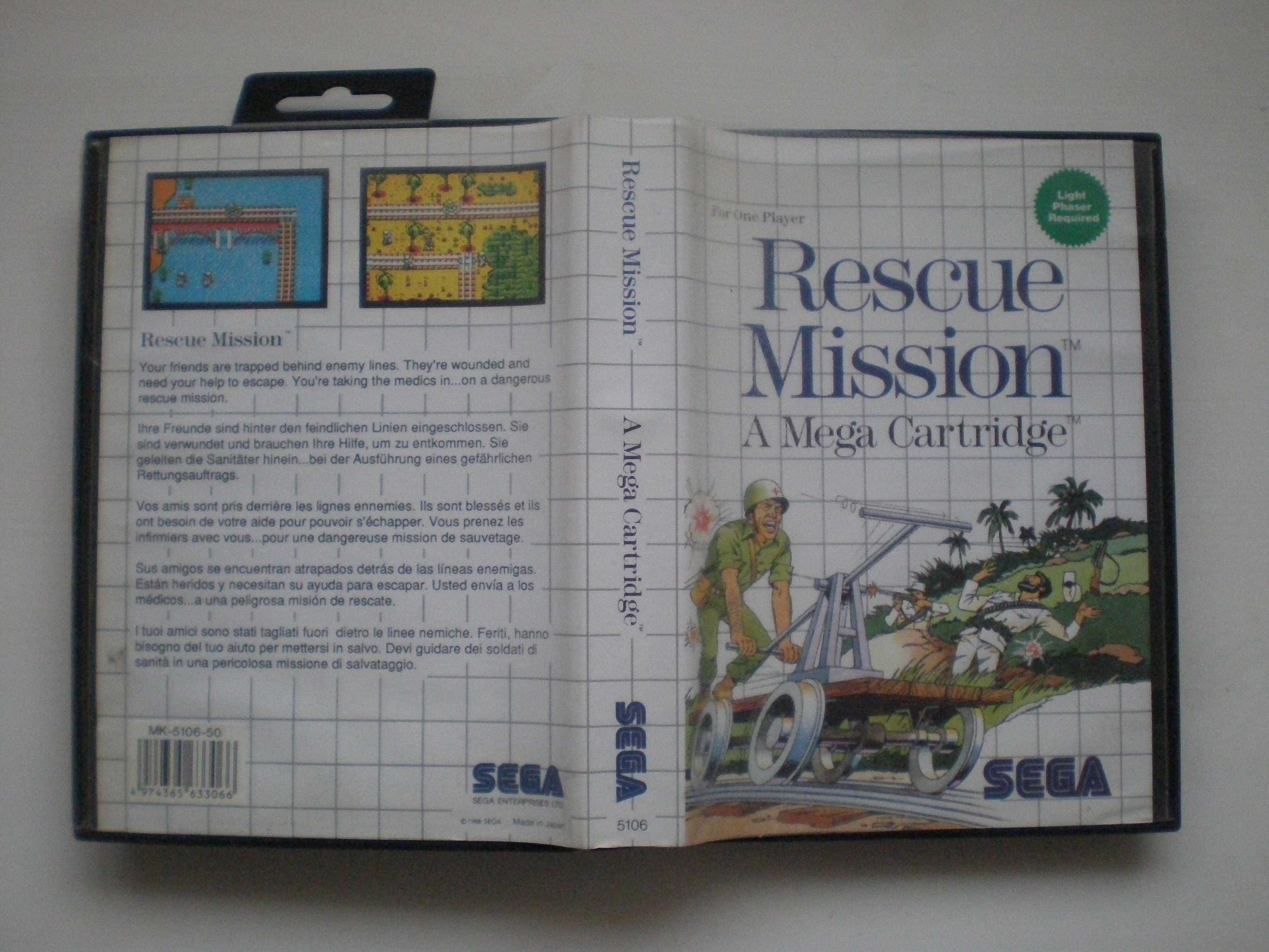 Sega Master System -  6 jogos - todos com caixa