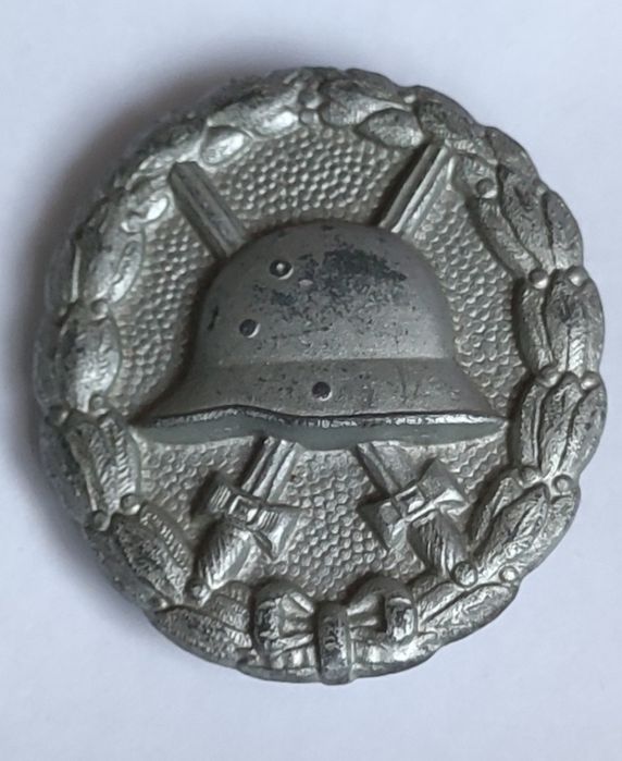 Niemiecka odznaka za rany z I wojny światowej w kolorze srebrnym