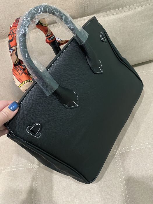 Сумка hermes birkin 35 см чорна