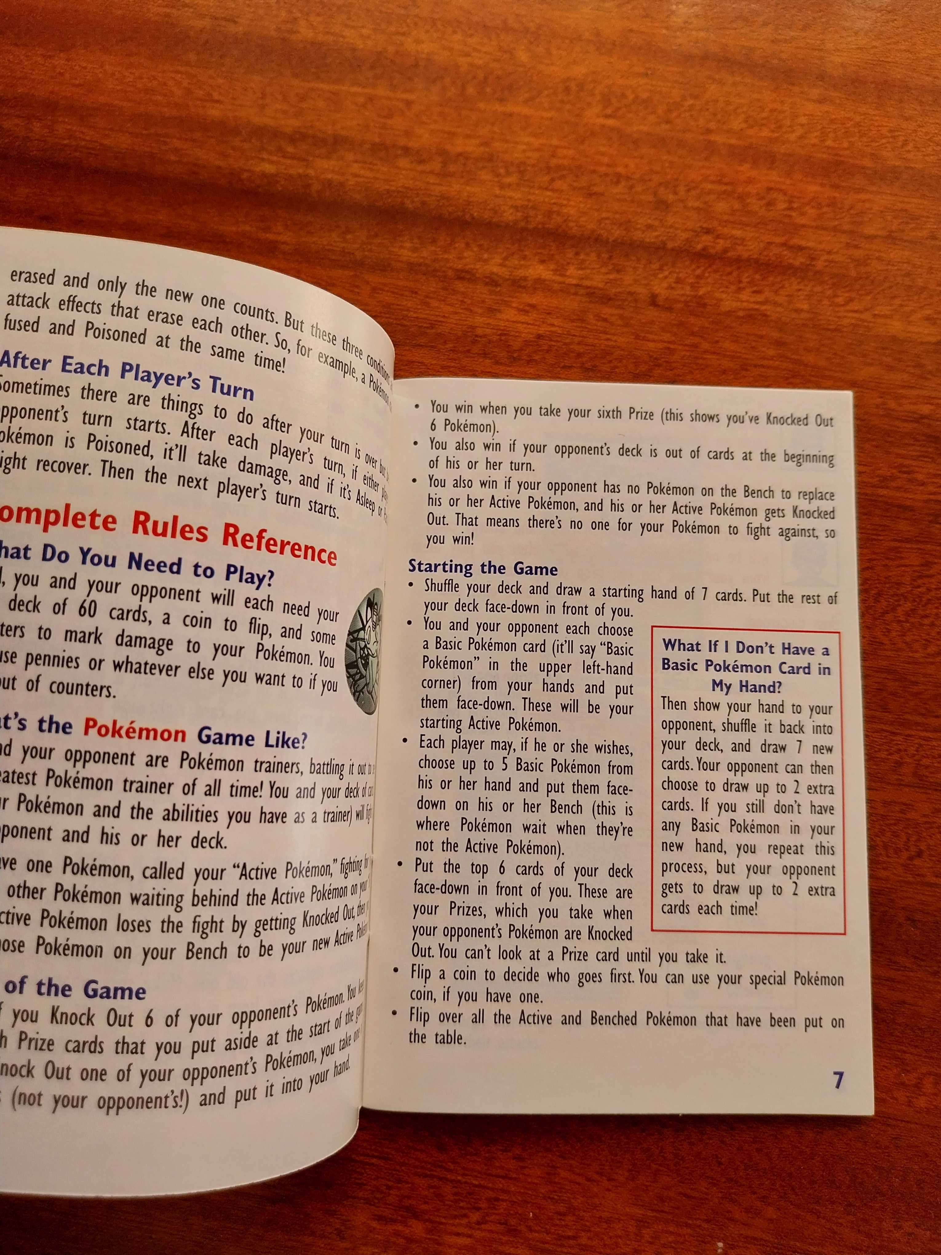 Pokémon, Trading Card Game, Advanced RuleBook Version 2