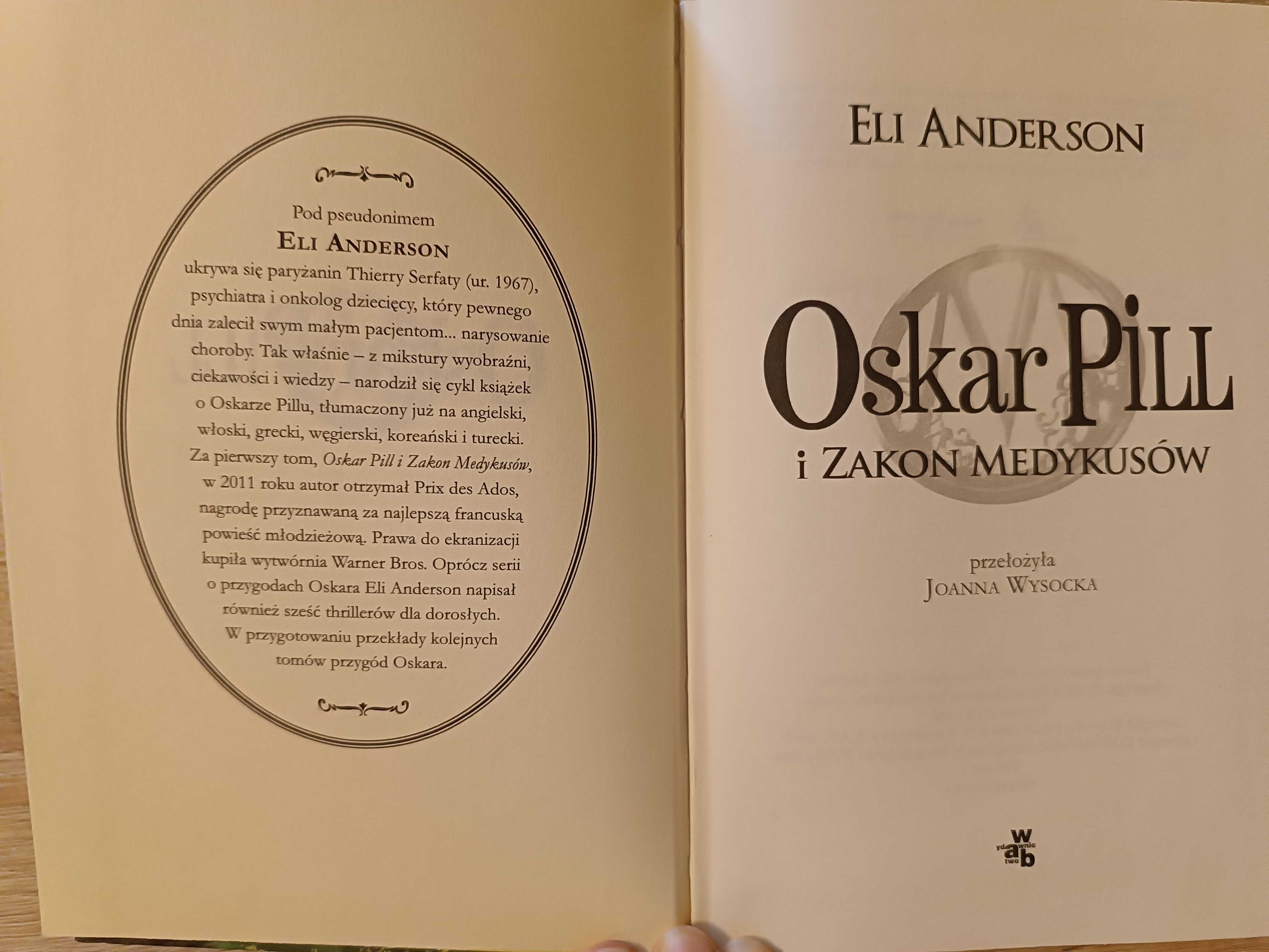 Oskar Pill i Zakon Medykusów, Dwa królestwa, Eli Anderson