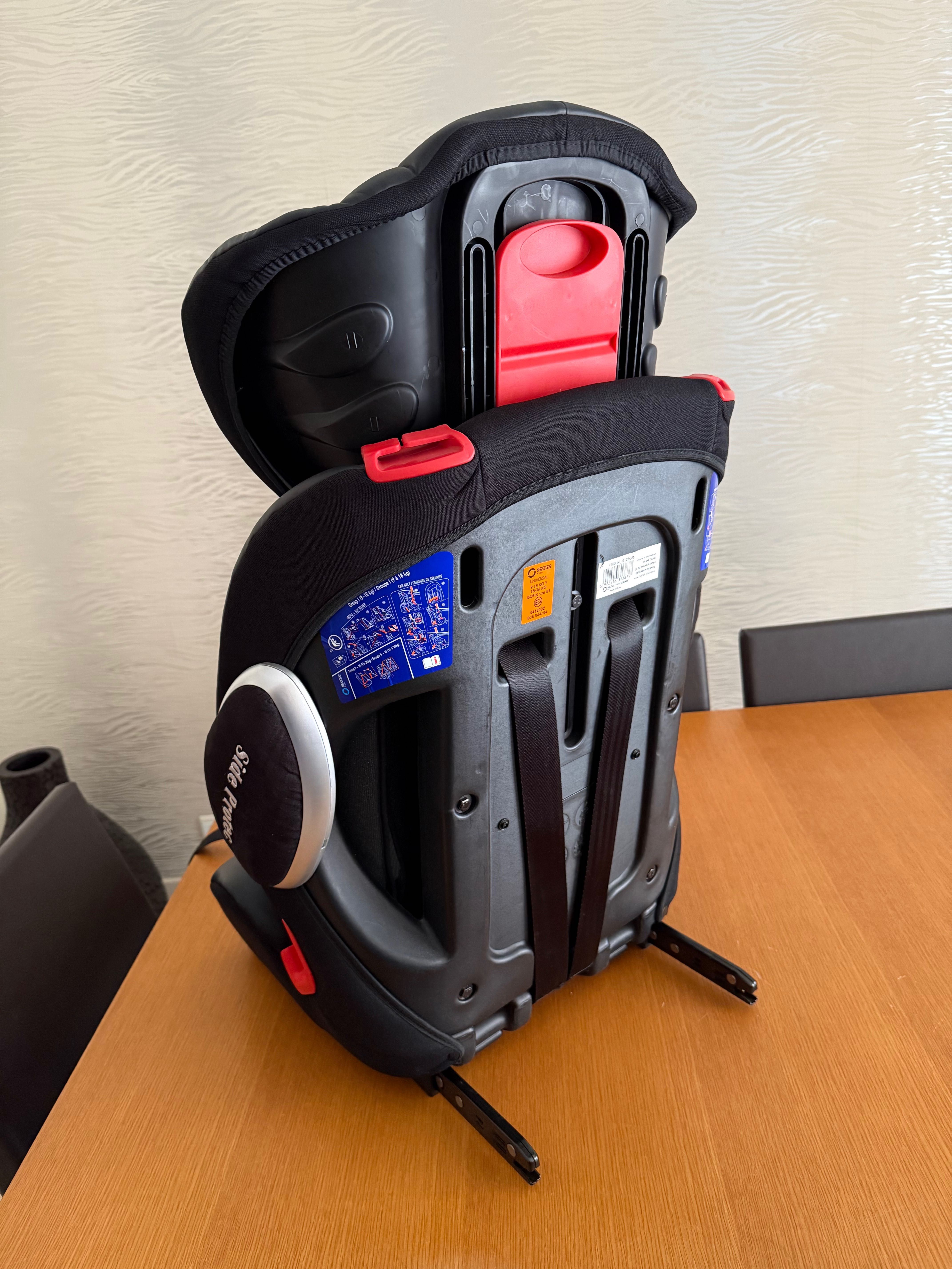 Cadeira Auto Sparco Grupo 9-18kg Isofix Impecável