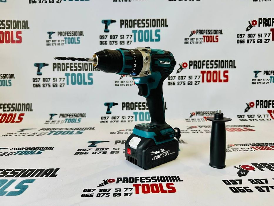 Makita 2/1 Ударний Гайковерт DTW500 + Безщітковий Шуруповерт DHP485BL