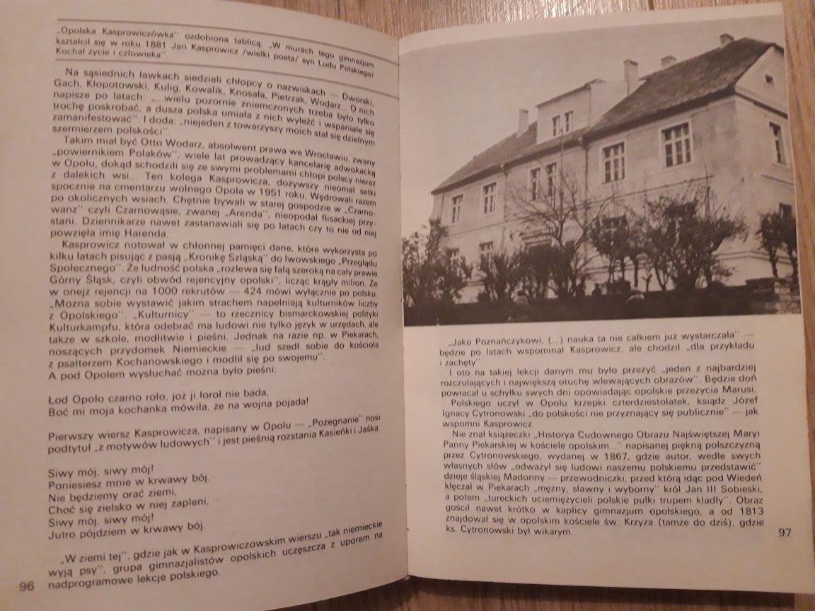 Czas Nasturcji. Ścieżkami Kasprowicza. Barbara Wachowicz