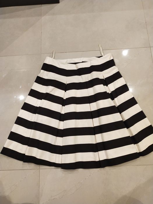 Bawełniana spódnica w paski 36
