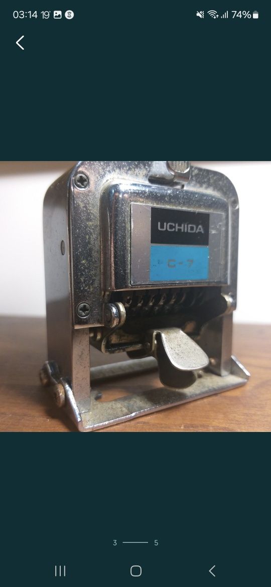 Numerador Sequencial