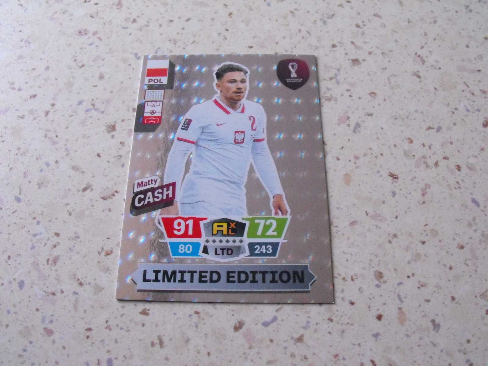 XXL LIMITED EDITION Matty Cash, World Cup Qatar 2022.