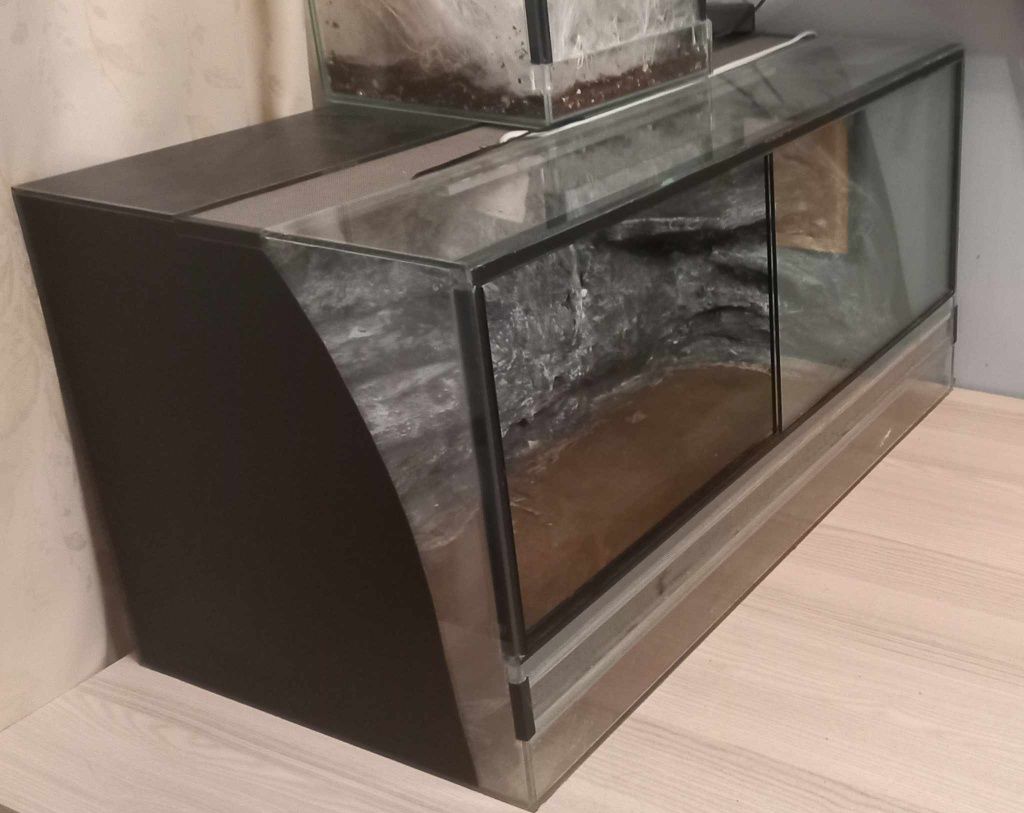 Terrarium 80x40x40 dla węża, jaszczurki