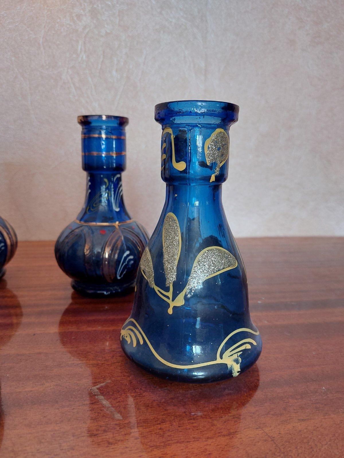 Продам вазу синя з візерунком