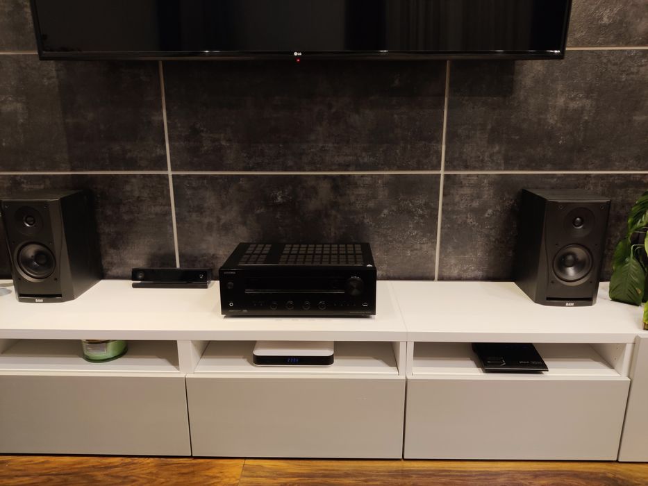 Zestaw stereo Onkyo + głośniki B&W