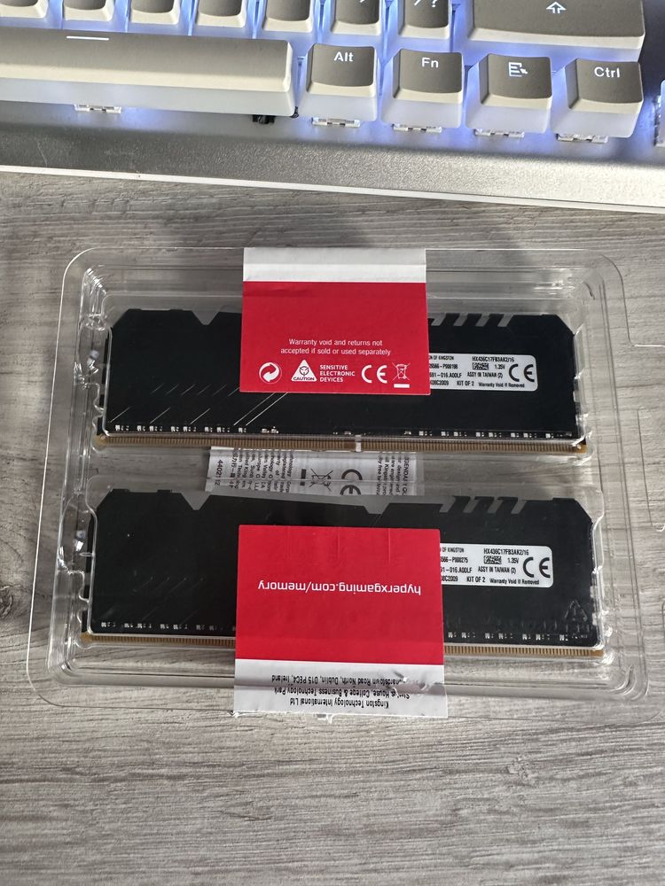 Pamięć HyperX Fury RGB, DDR4, 16GB 3600MHz, CL17