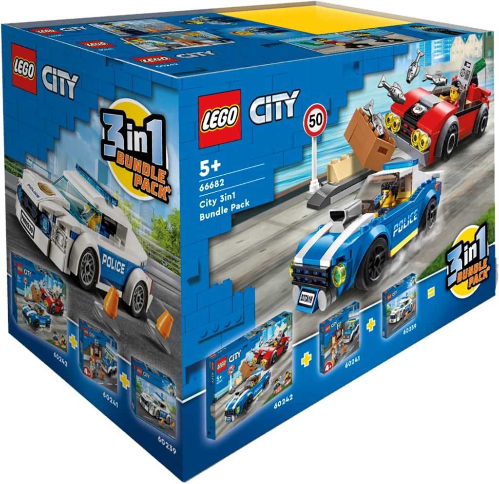 LEGO City NOVOS SELADOS 60338/60295/60246/60304/60242+60241+60239