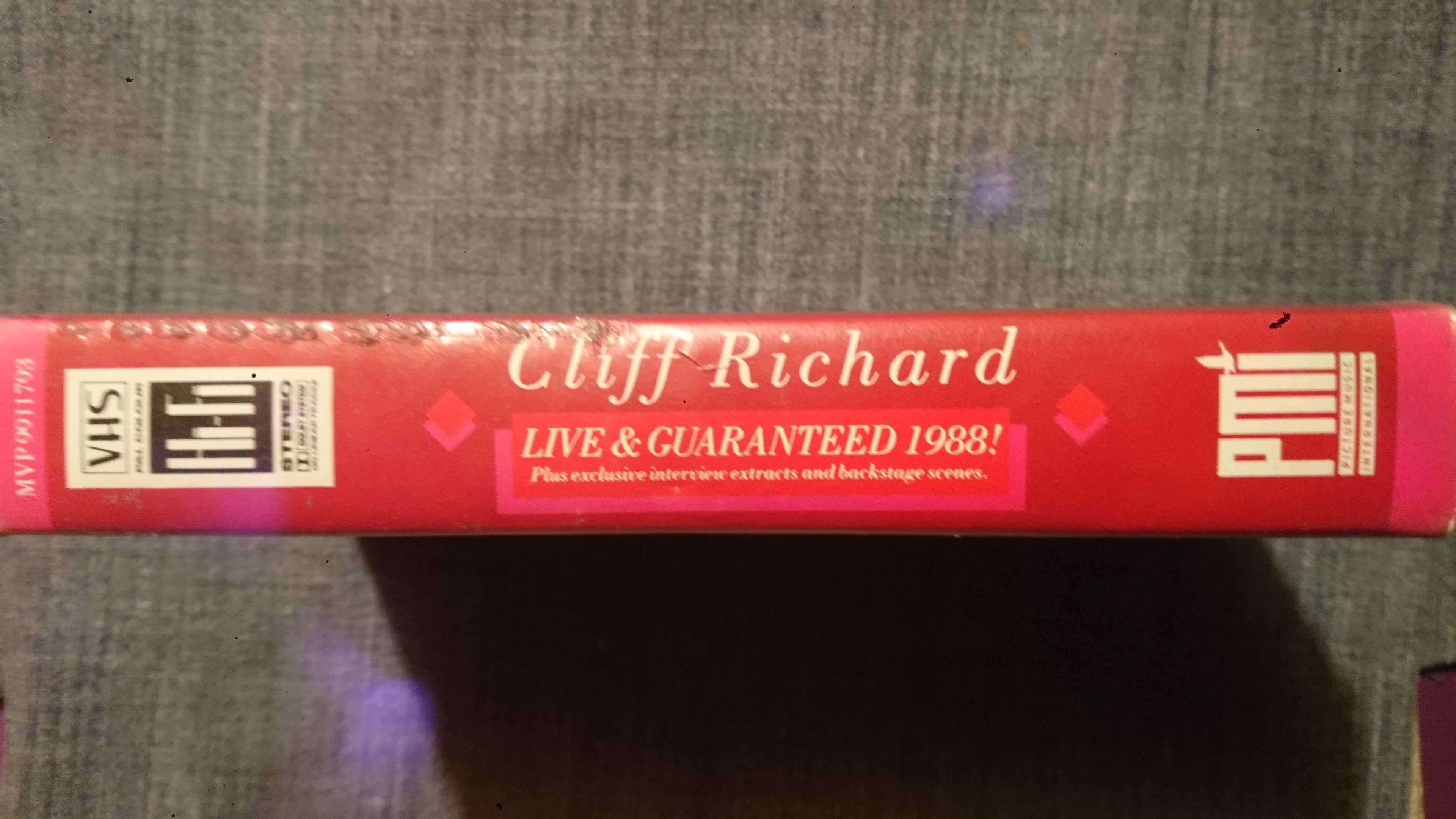 Cliff Richard -Live and guaranteed 1988 VHS