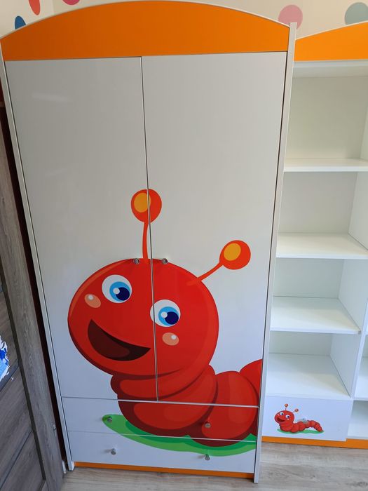 Meble dla dzieci Happy (szafa, regał, komoda, kufer)