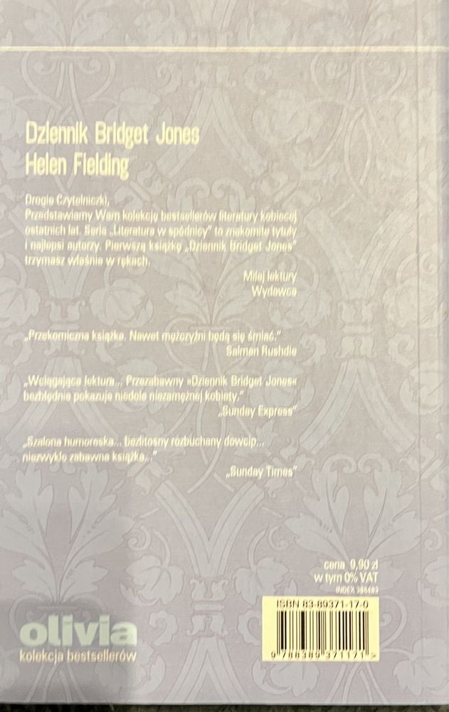 Bridget Jones Helen Fielding