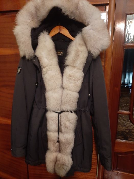 Парка с мехом песца