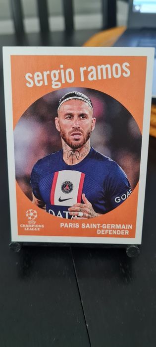 Sergio Ramos Topps UEFA Club Competition 2023 59 inset card