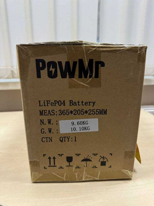 Акумулятор POWMR 12.8V 100AH LiFePO4 В НАЯВНОСТІ