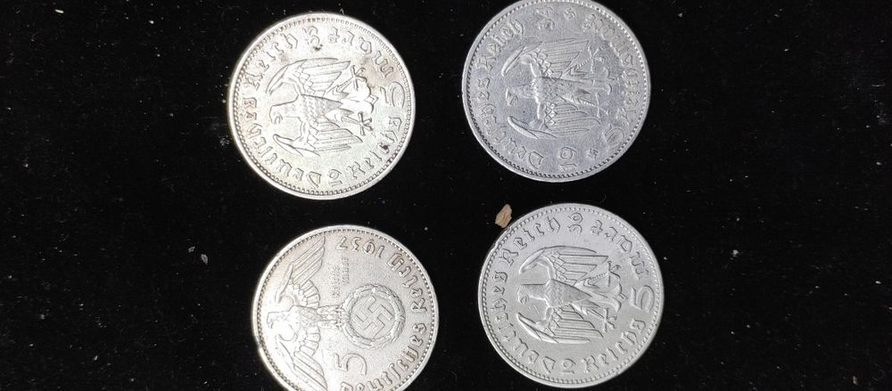 5 марок 1934,35,36,