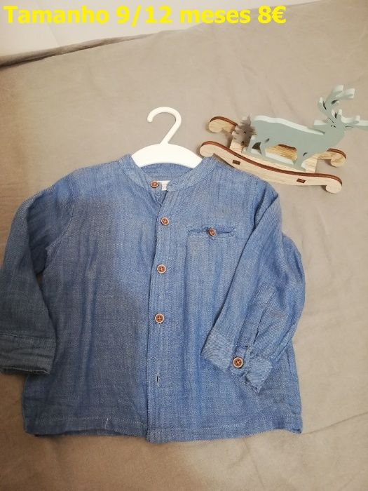 Camisas 9/12 meses