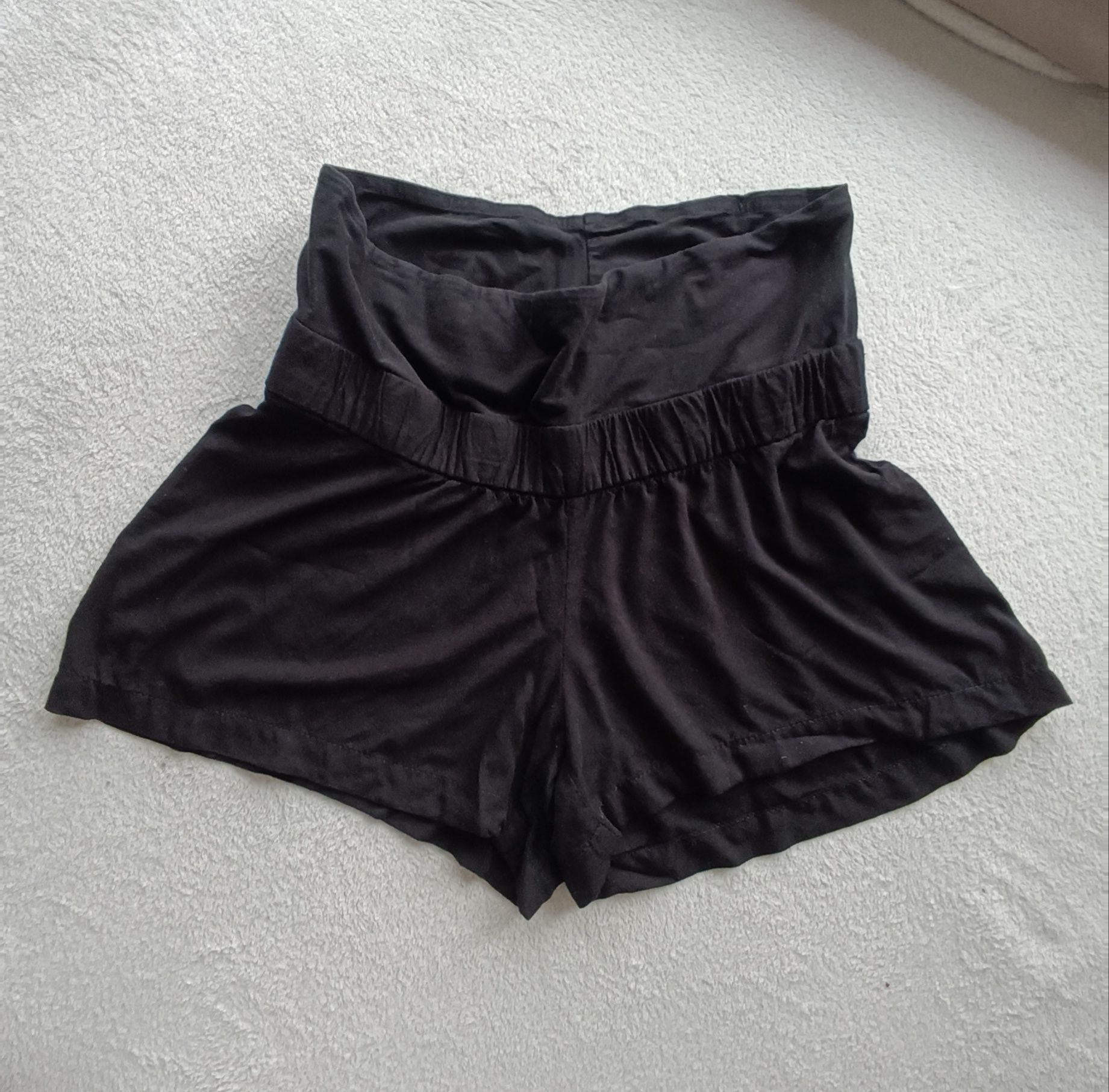 Spodenki szorty ciążowe H&M Mama rozmiar M czarne