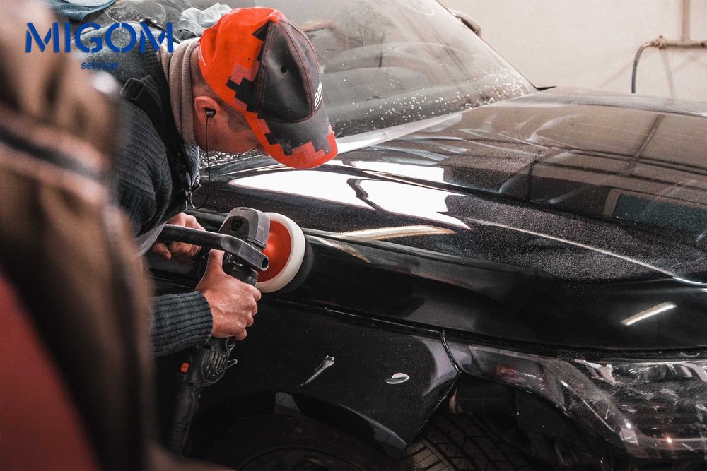 Покраска бампера