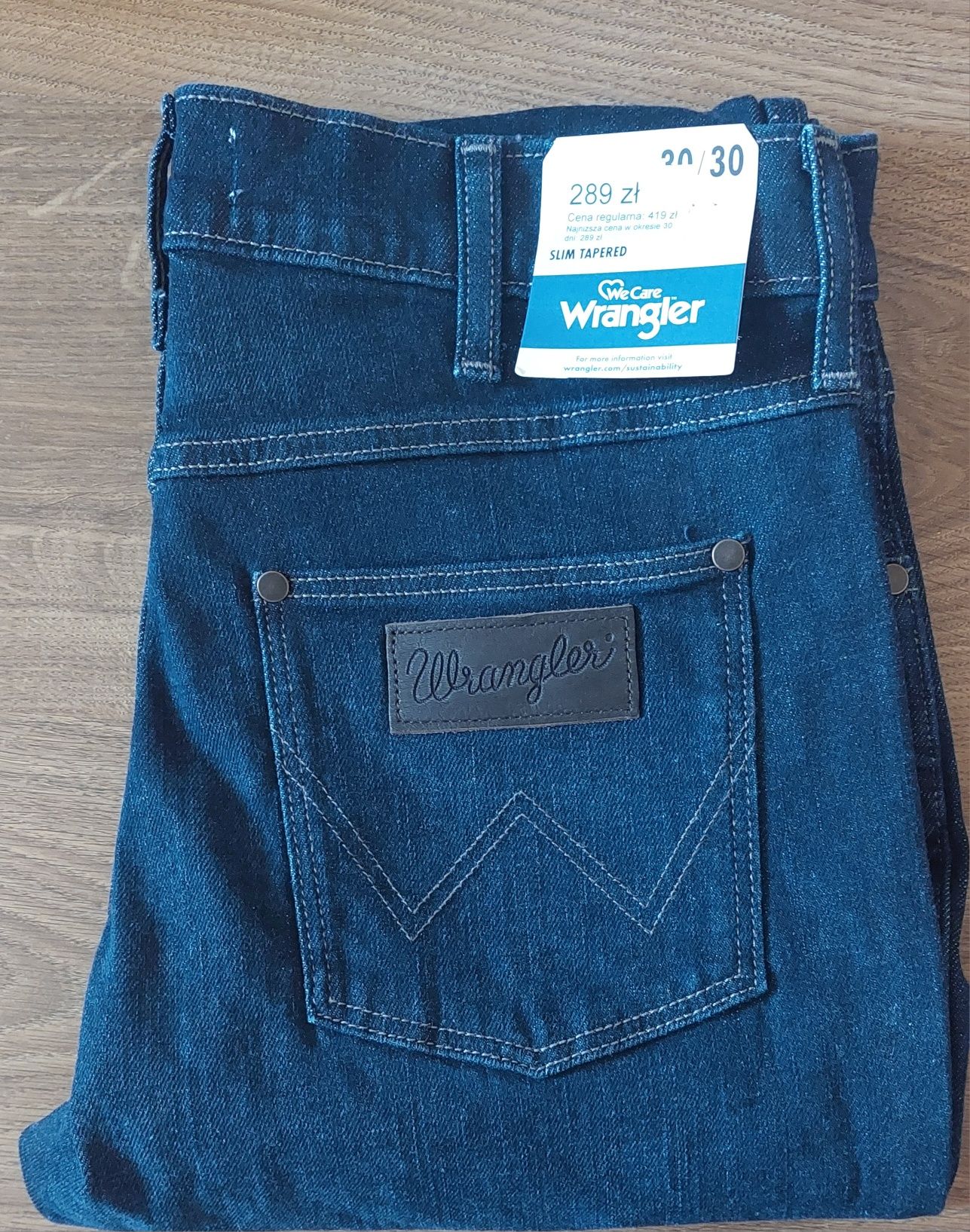 NOWE jeansy Wrangler 30/30