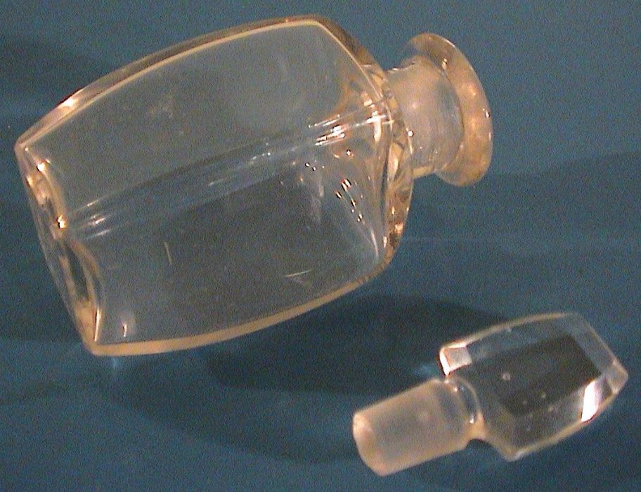 FRASCO VIDRO Antigo (anos 40).