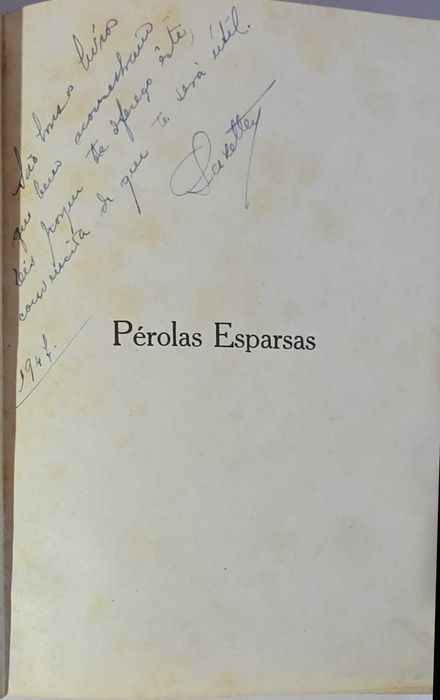 LIVRO - Perolas Esparsas- Selecta de contos morais - Ref PAR2
