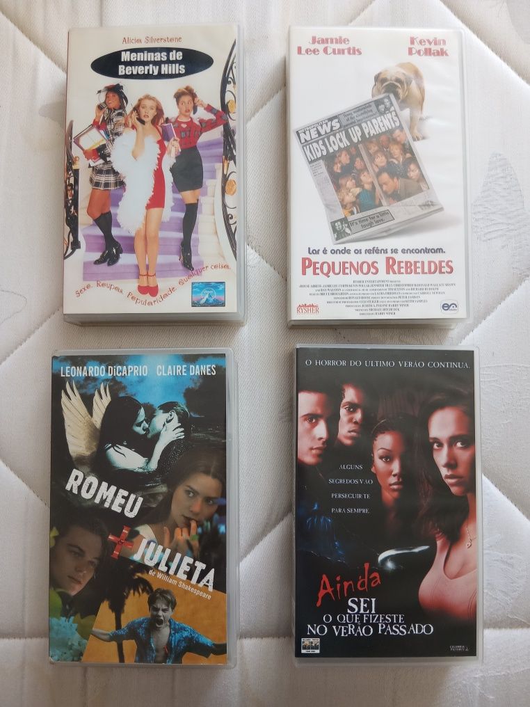 VHS filmes, cada 10€