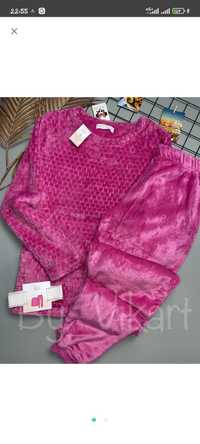 Нова піжама Primark малиновий , ярко розовий колір