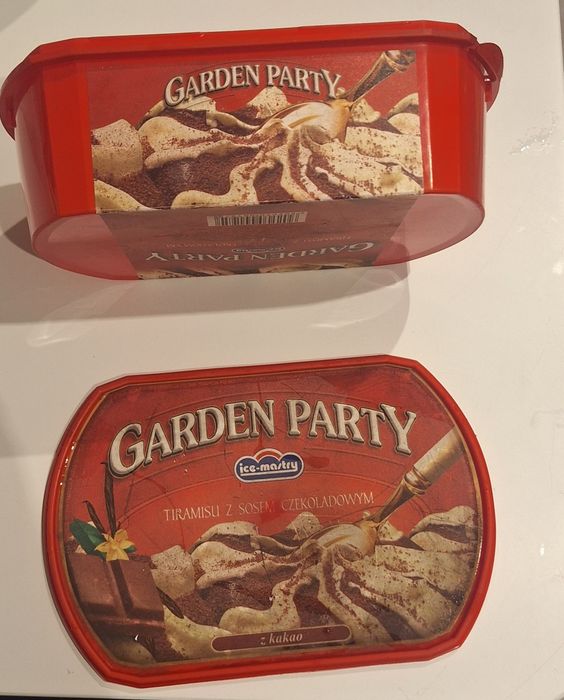 Stare pudełko po lodach