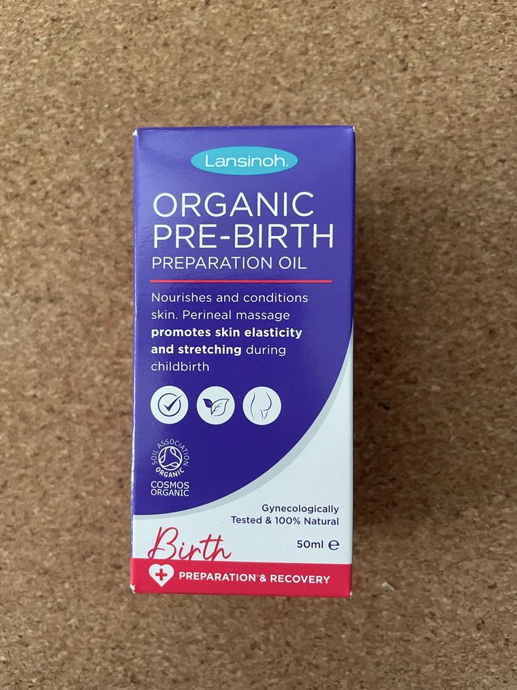 Lansinoh przedporodowy olejek do masażu krocza organiczny