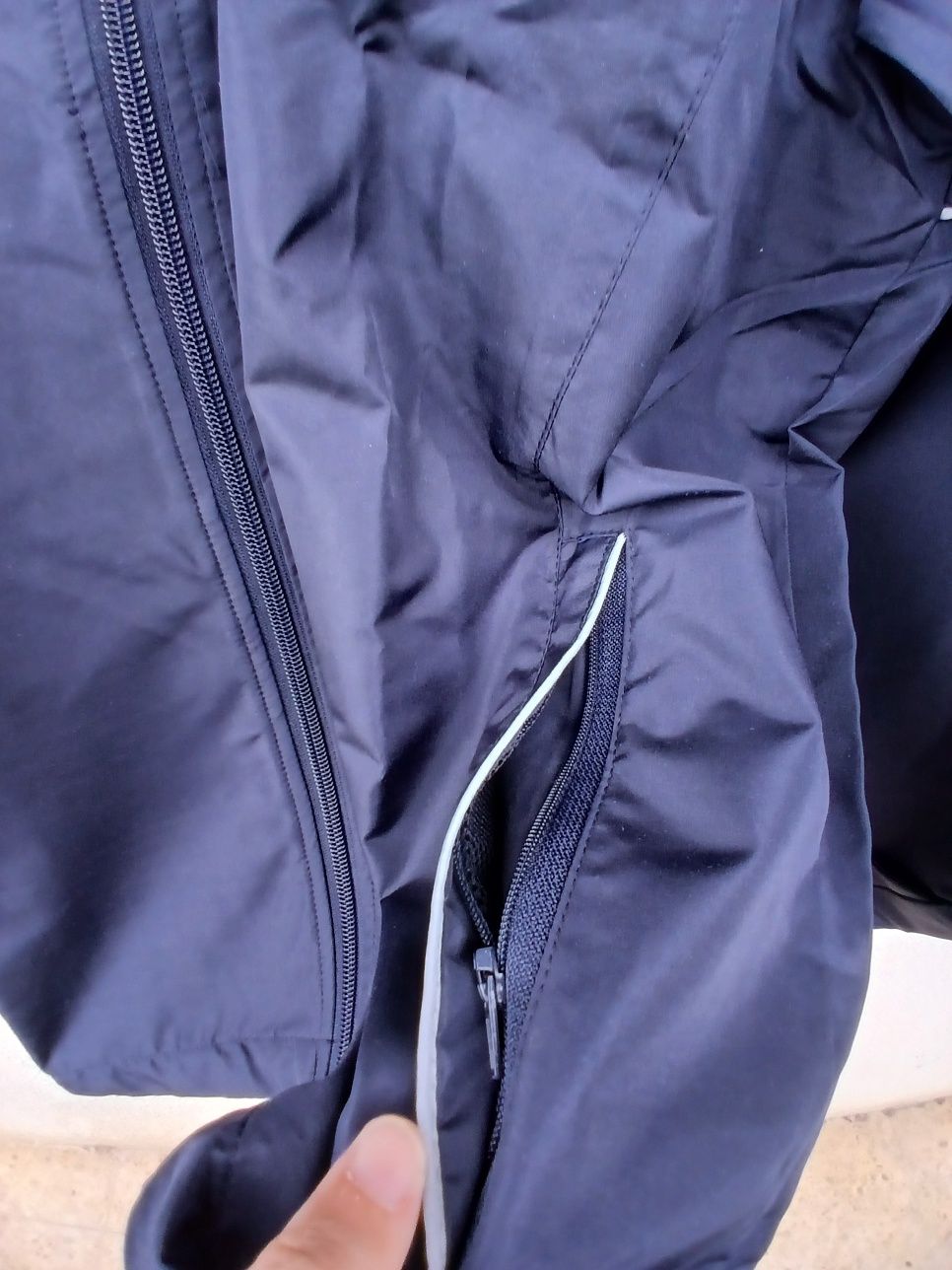 Impermeável Árbitro Azul novo M Lacatoni  modelo respirável