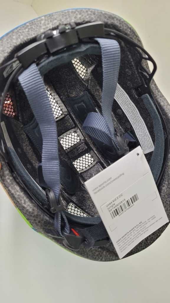 UVEX KID 2 CC Kask dziecięcy rozmiar 46-52 cm