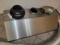 Rezewacja. Okap gastronomiczny plus turbina