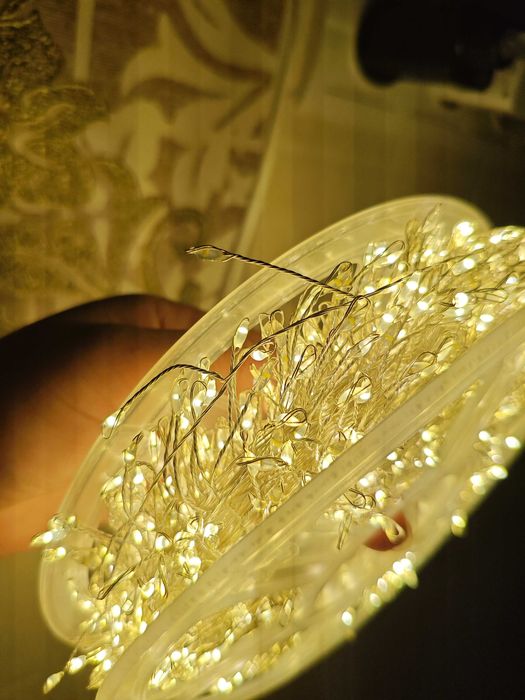 Гірлянда "Хвойна лапа", гірлянда"Мішура" , гірлянда роса феєрверк