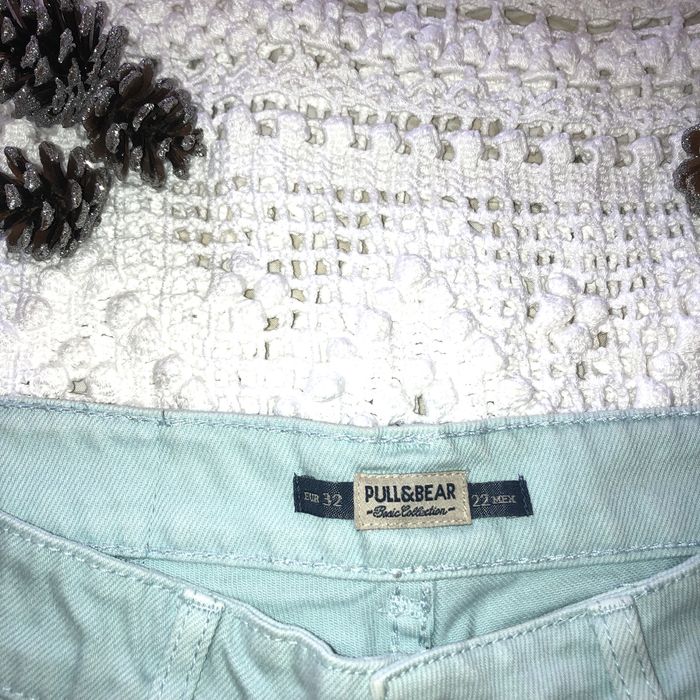 Calcões turquesa Pull&Bear