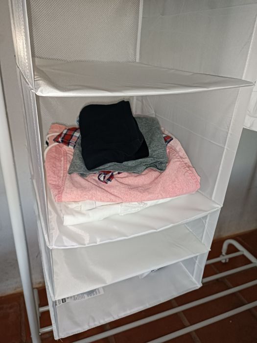 Organizador de roupa sem o cabide