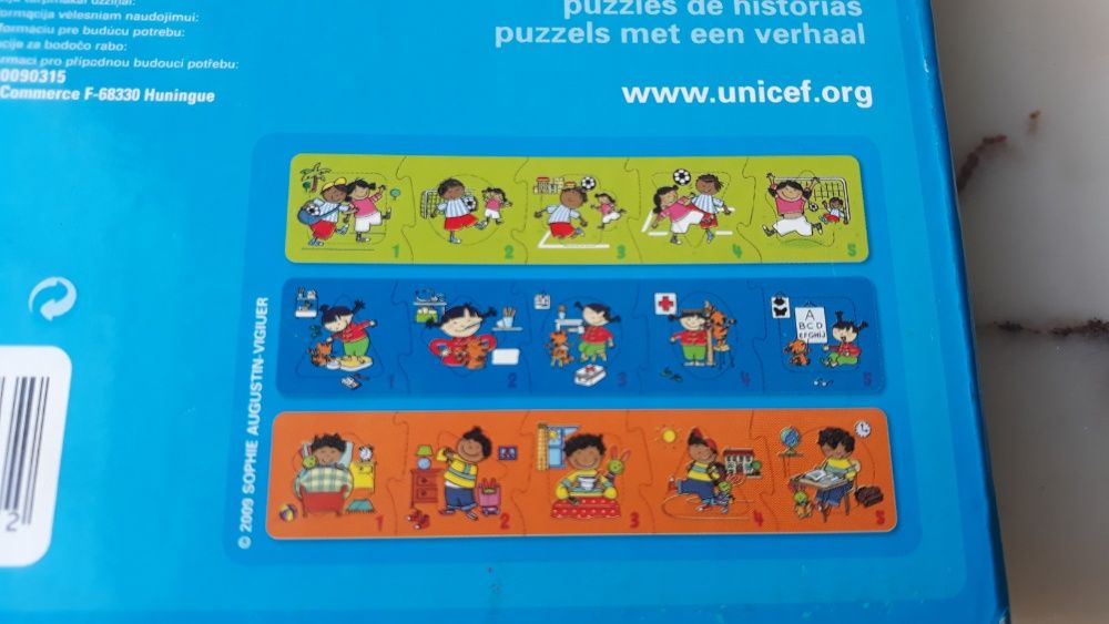 Puzzles de Histórias da UNICEF