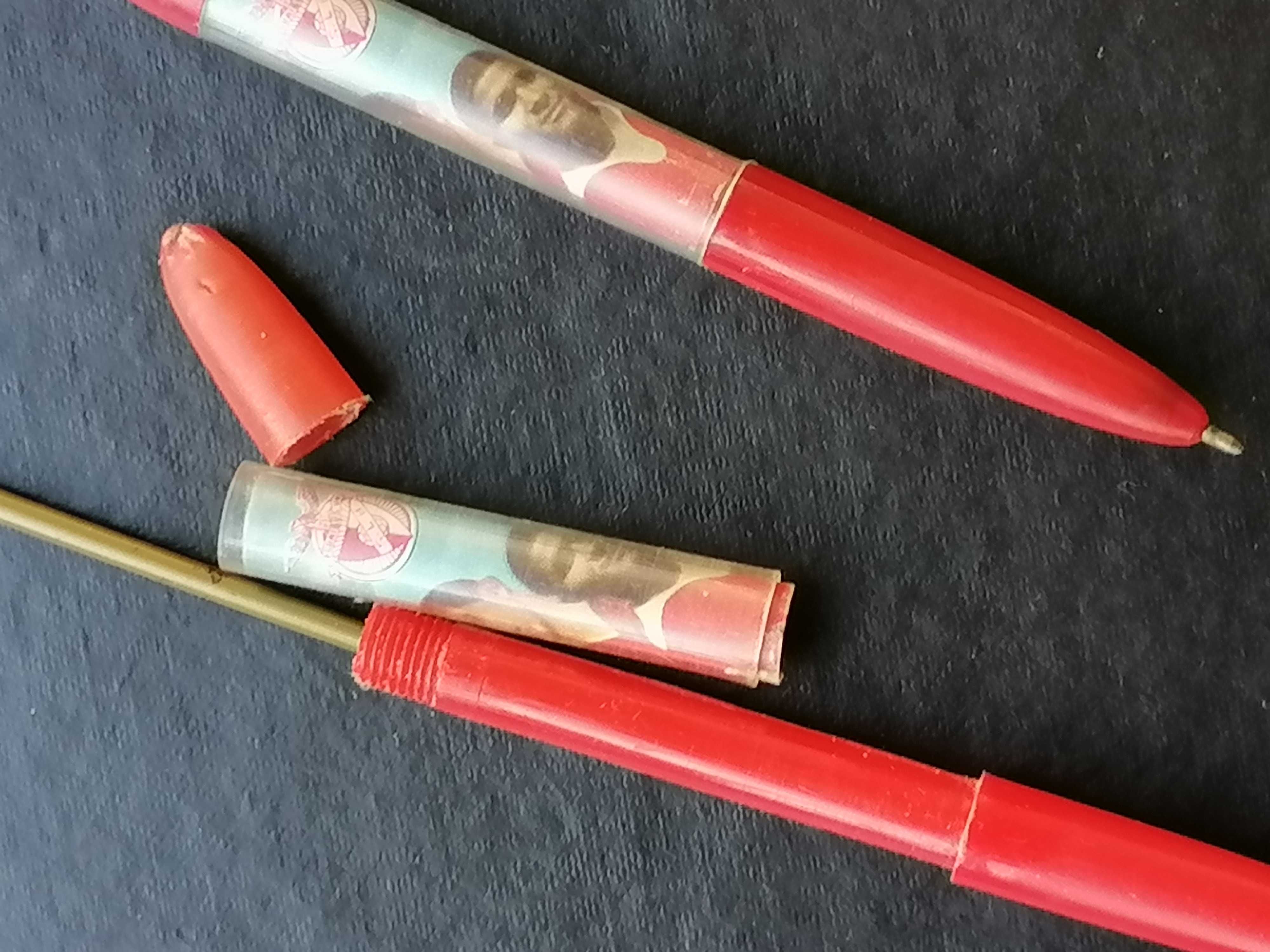 BENFICA Brinde Cromos de Caramelos Esferográfica c/EUSÉBIO